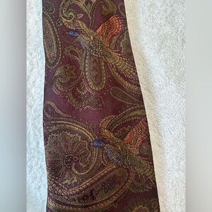 RALPH LAUREN hand made silk tie